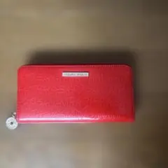 Samantha Thavasa 長財布 レッド エナメル