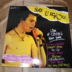 SID Vicious Live at CBGB's レコード