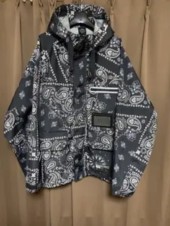 GU ミハラヤスヒロ バンダナ柄 マウンテンパーカー