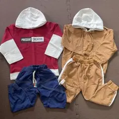 パーカー 上下セット 2セット