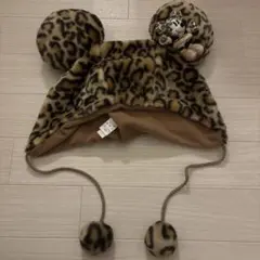 ディズニー ヒョウ柄ファンキャップ
