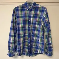 Ralph Lauren チェック柄 ボタンダウンシャツ