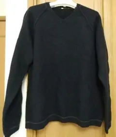 無印良品.Vネックセーター メンズLサイズ