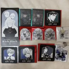 シエル　海外限定　グッズセット　缶バッジ　コースター　イラストカード　黒執事 シエル 海外限定 グッズセット 缶バッジ コースター イラストカード 黒