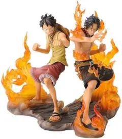 開封品ワンピース DXフィギュア -BROTHERHOOD- 全2種ルフィエース