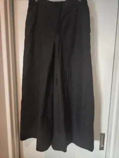 niko and... ワイドパンツ 洗えるツイルアソートスカーチョ 黒 M