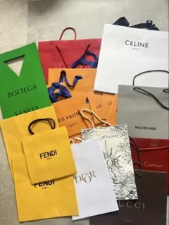 ハイブランド ショップ袋 まとめ売りのサムネイル