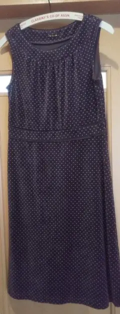 新品☆ドゥファミリィ＊ベロア＊ワンピース＊ブラウン