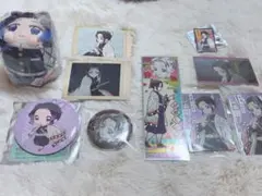 鬼滅の刃 胡蝶しのぶ もちころりん ぱしゃこれ 缶バッジ カード シール