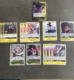 ワンピースカードゲーム 黒ひげ海賊団 まとめ売り 決戦の刻 - メルカリ