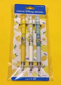 東京ディズニーリゾート　レモン柄　ボールペン（Juice up ジュースアップ）