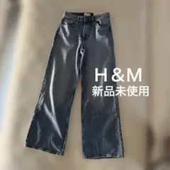 【新品未使用】H＆M ハイウエストデニム 36のサムネイル
