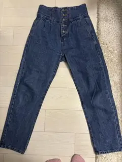 JEANASIS ハイウエストデニム M