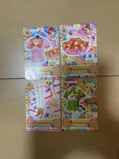 アイカツ オレンジステージコーデ イエロートルテスニーカー ライムドリームケープ