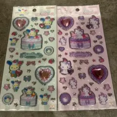 正規品　キラキラジュエルシール　ウサハナ　チャーミーキティ