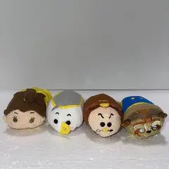 No.92 ツムツム/香港ディズニー限定　美女と野獣4個セット