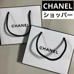 CHANEL ショッパー　小　2枚　シャネル紙袋　CHANELショッピング袋