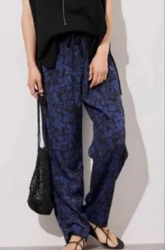 JOURNAL STANDARD relume バイカラーフラワーイージーパンツ