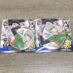 ハイキュー 缶バッジ 10周年 球 月島