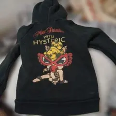 HYSTERIC MINI　ヒスミニ　パーカー　 ブラック　８０㎝