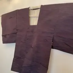 【美品】昭和レトロ 道行コート 羽織コート 紫 流水模様84/64/48