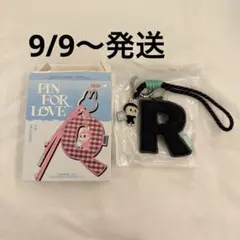 M*♾様 ラブブ アルファベット ペンダント『R』