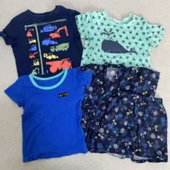 男の子　まとめ売り　甚平他　90〜95 4点セット