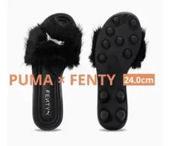 PUMA × FENTY プーマ フェンティ スライドチック ファー サンダルのサムネイル