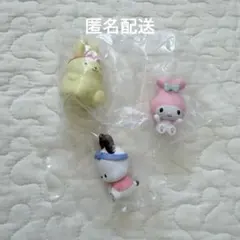 サンリオ ガチャガチャ なりきりうさぎさん　フィギュア　　マイメロ　ポチャッコ