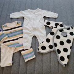 カバーオール ロンパース 3点セット