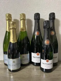 高級シャンパン 超お得な6本セット ドゥラモット テタンジェのサムネイル