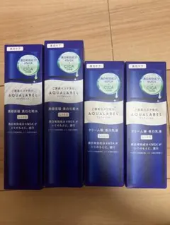 AQUALABEL 美白化粧水・乳液 4点セットのサムネイル