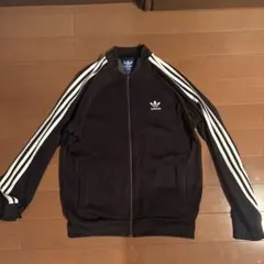adidas トラックジャケット ブラックのサムネイル