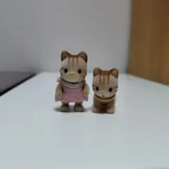 シルバニアファミリー シマネコ 赤ちゃん ２点セット