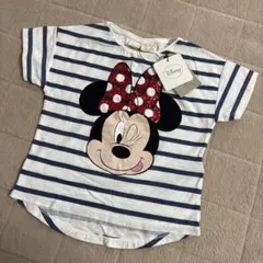 ZARA GIRLS ミニーマウス Tシャツ 104cm