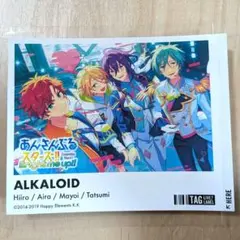 あんさんぶるスターズ!! ALKALOID　ラベル缶 ステッカー