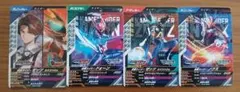 ガンバレジェンズ　PRカード4枚セット ゼッツカタストロム&ドォーン&ノクス