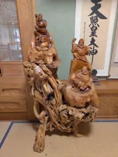 自然木の彫刻 日光御神木 自然木の彫刻 日光御神木 - メルカリ