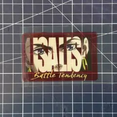 ジョジョ ダイカットクリアステッカー リサリサ