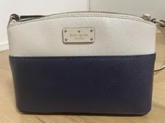 kate spade ショルダーバッグ ホワイト/ネイビー