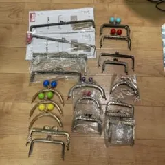 がま口金具セット 多種類 サイズ色々20点 ハンドメイド資材