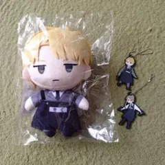 幼稚園WARS ルーク ぬいぐるみ、ルーク＆シルビア ラバーキーチェーンセット