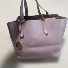 FURLA 　トートバッグ　　レザー　ピンク