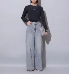 2026年最新】arpege story ワイドデニムパンツの人気アイテム - メルカリ