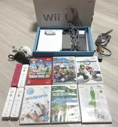 任天堂Wii +Wii fit おまとめセット ニンテンドー ウィー マリオ