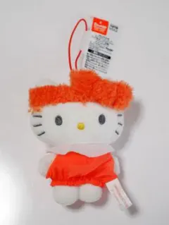 ナムコで推し色！カラフルバスタイムマスコット ハローキティ　ぬいぐるみ　サンリオ