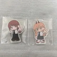 【未使用】チェンソーマン＊アクリルステッカー・ブイっと2枚(マキマ・パワー)