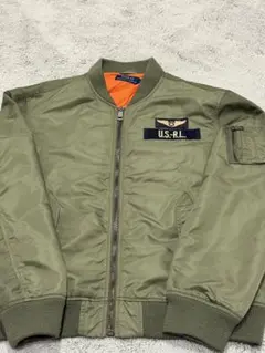 Polo Ralph Lauren MA-1 フライトジャケット XL オリーブのサムネイル