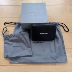 BALENCIAGA 二つ折り財布 ブラックのサムネイル