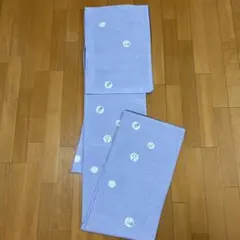 薄紫色 花柄 小紋着物